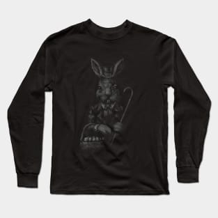 Gothic Easter Bunny Long Sleeve T-Shirt